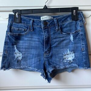 Mudd High-Rise Jean Shorts